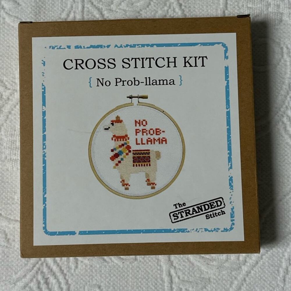 NWT Cross Stitch No Prob Llama Kit